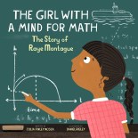 cover of ThE GIRL WITH A MIND FOR MATH by Julia Finley Mosca